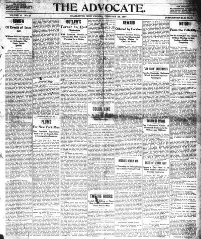 The Advocate, Feb 28, 1907