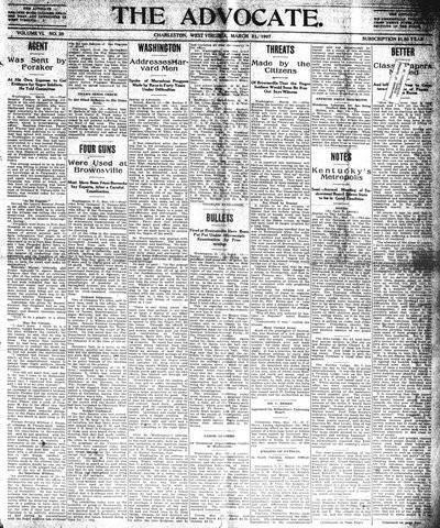 The Advocate, Mar 21, 1907