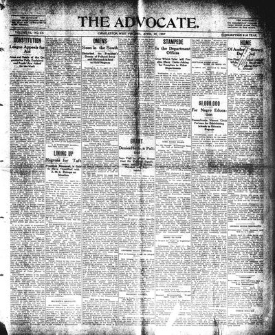 The Advocate, Apr 25, 1907