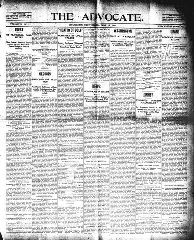 The Advocate, May 16, 1907
