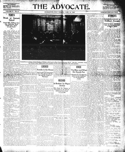 The Advocate, Jun 13, 1907