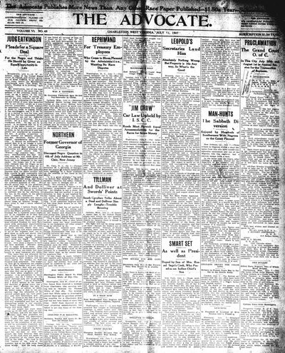 The Advocate, Jul 11, 1907
