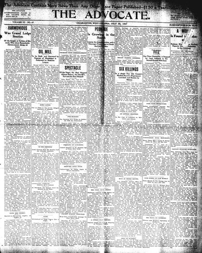 The Advocate, Jul 25, 1907