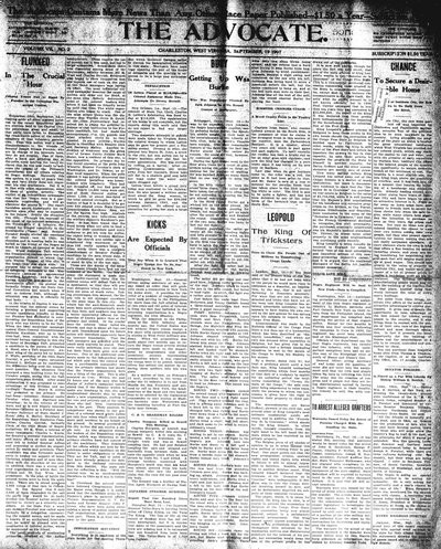 The Advocate, Sep 19, 1907