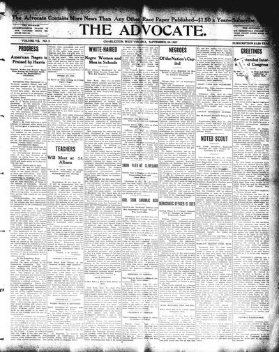 The Advocate, Sep 26, 1907