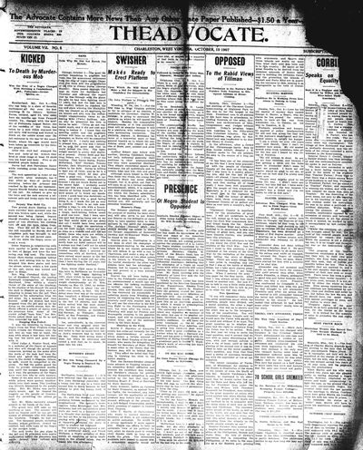 The Advocate, Oct 10, 1907