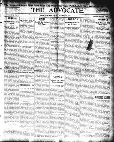 The Advocate, Dec 26, 1907