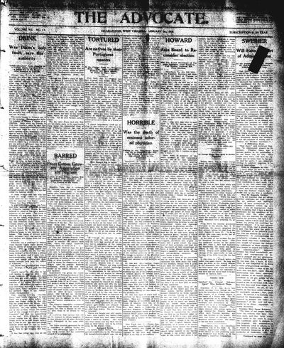 The Advocate, Jan 16, 1908