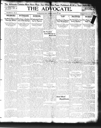 The Advocate, Mar 12, 1908