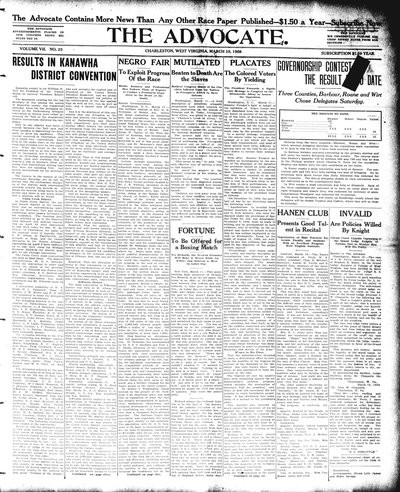The Advocate, Mar 19, 1908