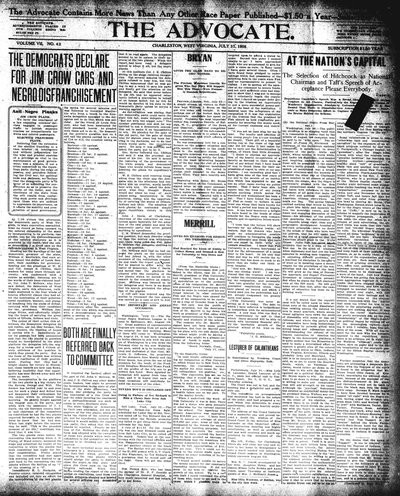 The Advocate, Jul 31, 1908