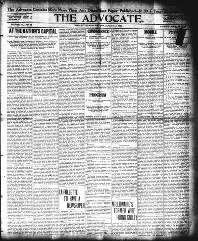 The Advocate, Aug 13, 1908