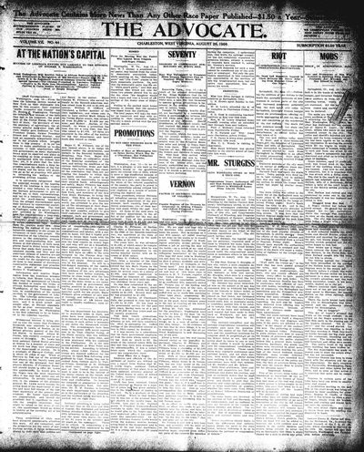 The Advocate, Aug 20, 1908