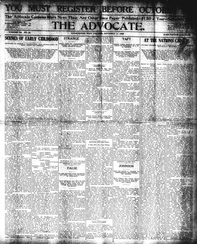 The Advocate, Sep 17, 1908
