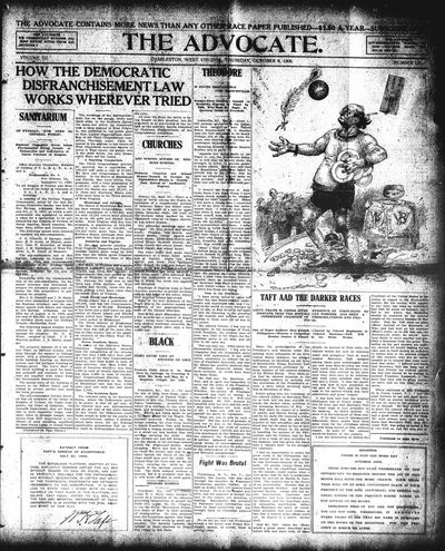 The Advocate, Oct 8, 1908