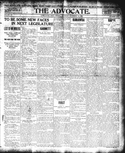 The Advocate, Nov 12, 1908