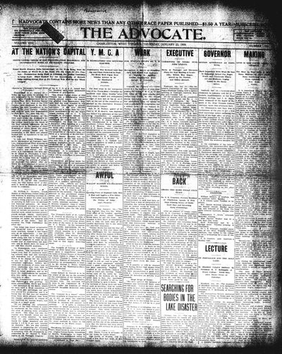 The Advocate, Jan 22, 1909