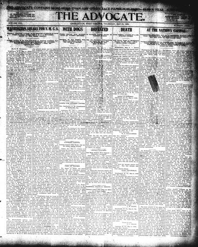 The Advocate, May 13, 1909