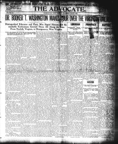 The Advocate, Jul 8, 1909