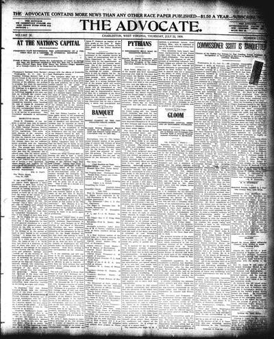 The Advocate, Jul 22, 1909