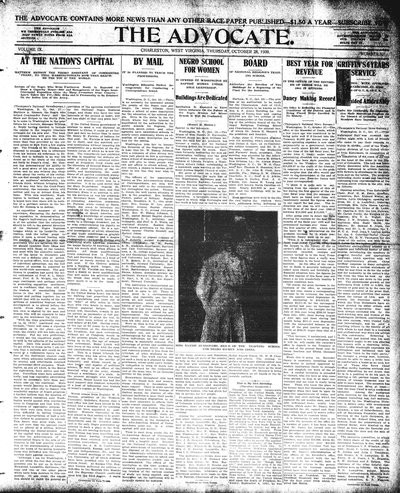 The Advocate, Oct 28, 1909