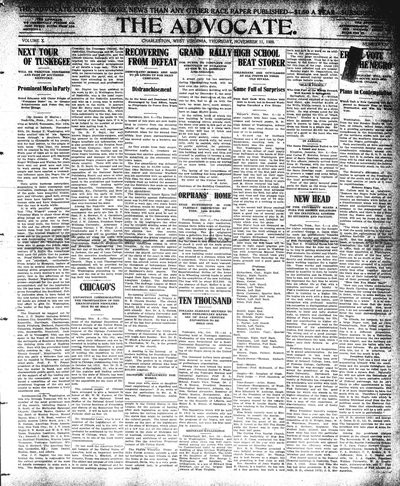The Advocate, Nov 11, 1909