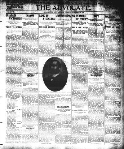 The Advocate, Nov 25, 1909