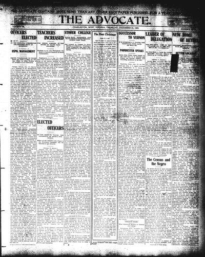 The Advocate, Dec 23, 1909