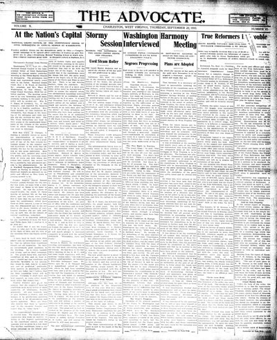 The Advocate, Sep 22, 1910