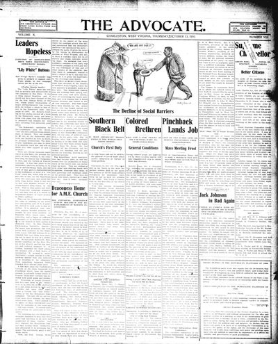 The Advocate, Oct 13, 1910