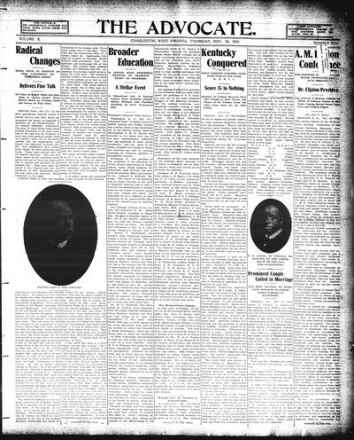 The Advocate, Nov 24, 1910