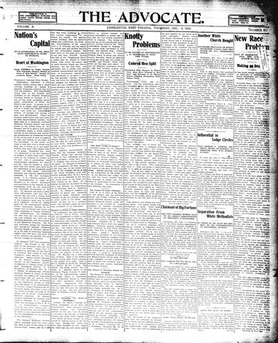 The Advocate, Dec 8, 1910