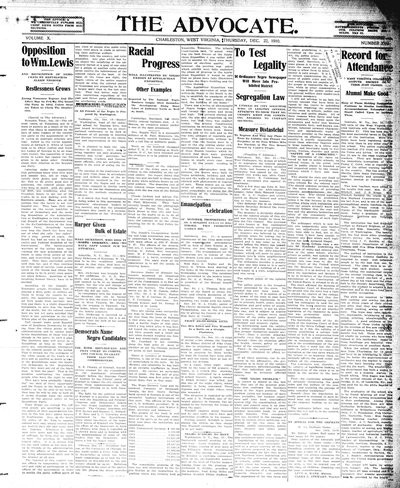 The Advocate, Dec 22, 1910