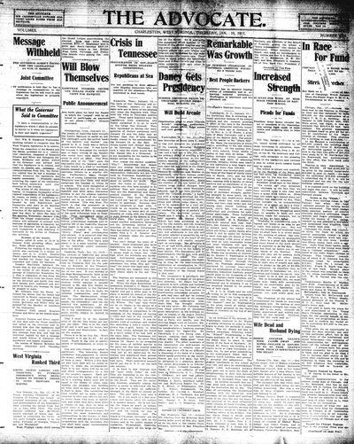 The Advocate, Jan 19, 1911
