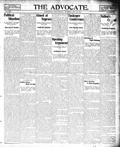 The Advocate, Jan 26, 1911