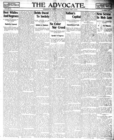 The Advocate, Feb 23, 1911