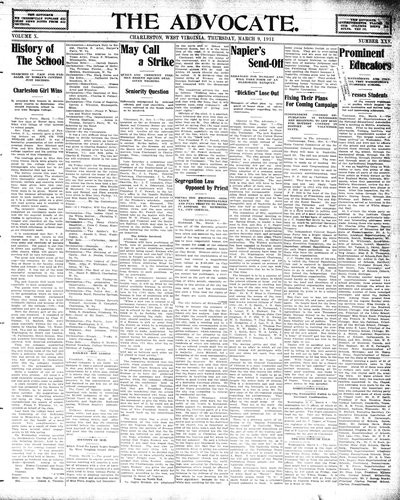 The Advocate, Mar 9, 1911