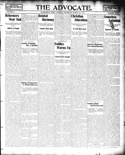 The Advocate, Mar 16, 1911