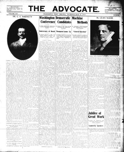The Advocate, Mar 28, 1912