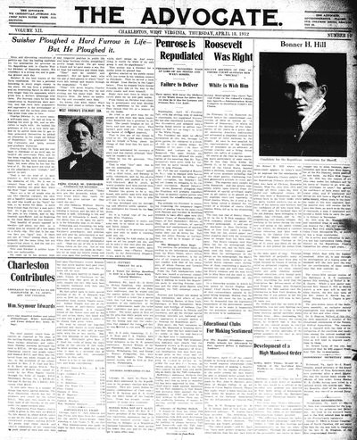 The Advocate, Apr 18, 1912