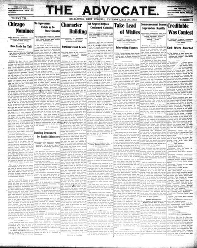 The Advocate, May 30, 1912