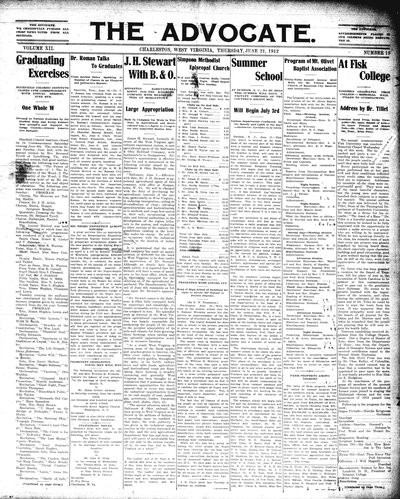 The Advocate, Jun 21, 1912