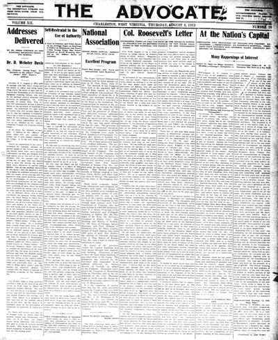 The Advocate, Aug 8, 1912