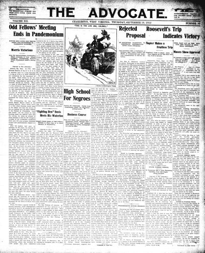 The Advocate, Sep 19, 1912