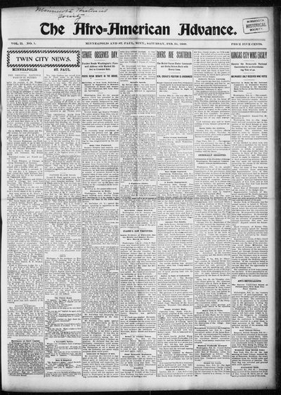 The Afro-American Advance, Feb 24, 1900