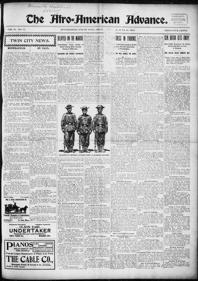 The Afro-American Advance, Jun 16, 1900