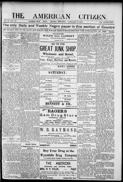 The American Citizen, Jan 12, 1900