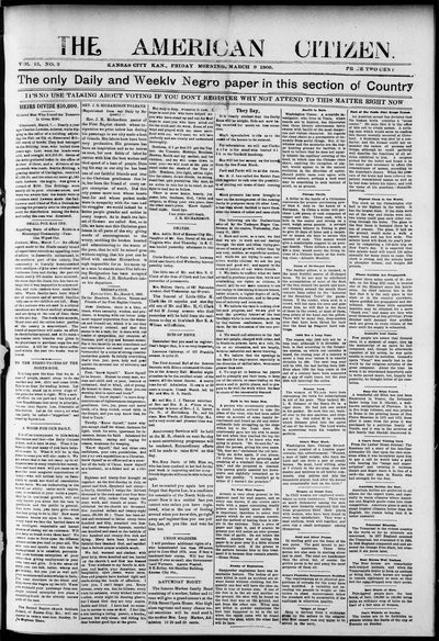 The American Citizen, Mar 9, 1900