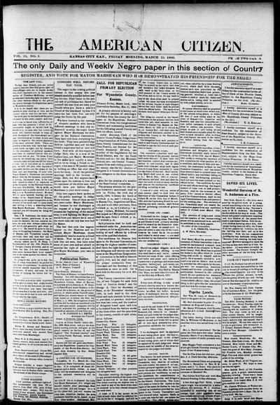 The American Citizen, Mar 23, 1900