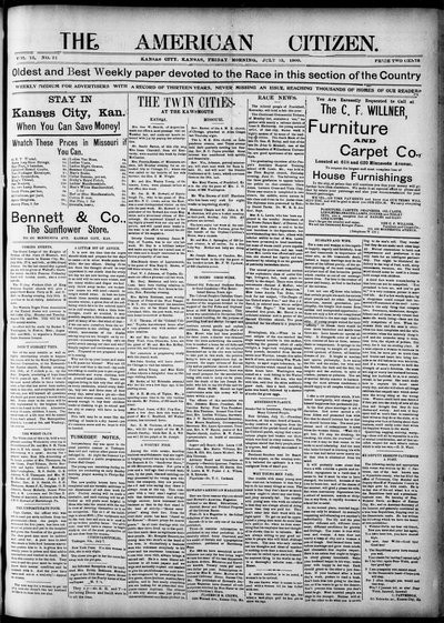The American Citizen, Jul 13, 1900